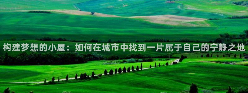 安信12是什么平台：构建梦想的小屋：如何在城市中找到一片属于自己的宁静之地