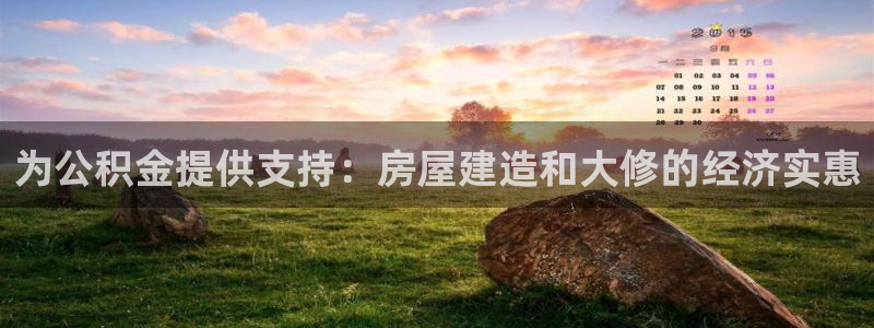 安信12软件介绍：为公积金提供支持：房屋建造和大修的经济实惠