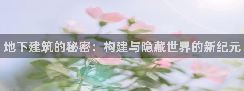 安信12官网qq：地下建筑的秘密：构建与隐藏世界的新纪元