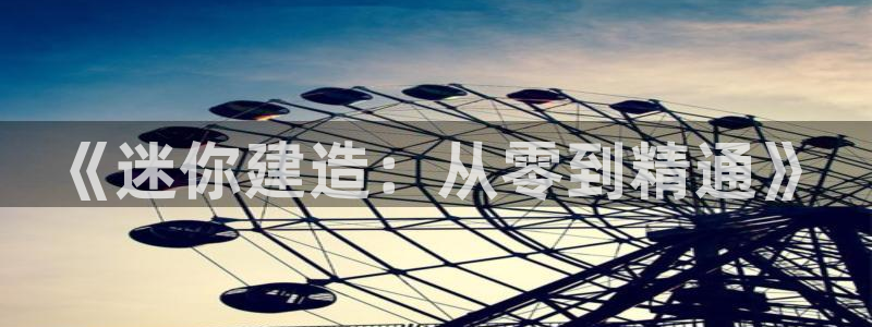 安信12怎么注册：《迷你建造：从零到精通》