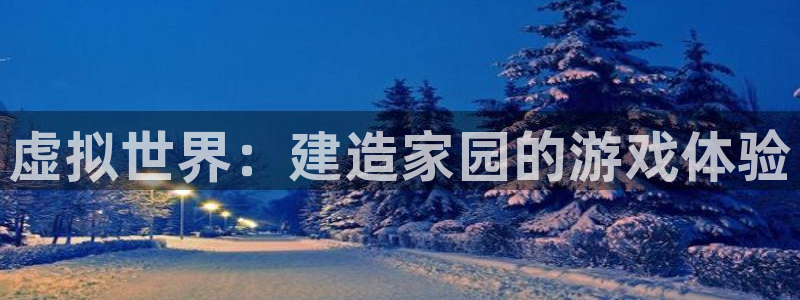 安信可f12：虚拟世界：建造家园的游戏体验