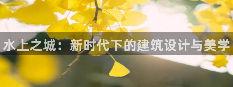 奇安信12流转场：水上之城：新时代下的建筑设计与美学