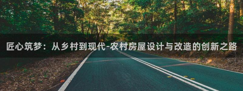 安信12：匠心筑梦：从乡村到现代-农村房屋设计与改造的创新之路