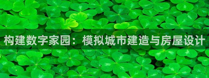 安信esp 12k：构建数字家园：模拟城市建造与房屋设计